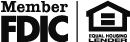 fdic and equal housing lender logos